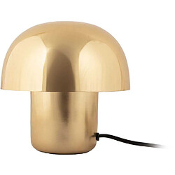 LEITMOTIV Lampe à poser en métal coloré Fat Mushroom Mini doré. Lampe à poser en métal coloré Fat Mushroom Mini doré