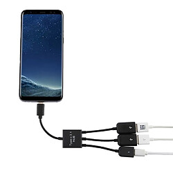 Wewoo Port USB-C / Type-C USB à double femelle