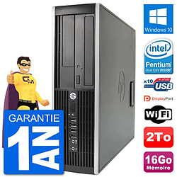 PC HP Compaq 6200 Pro SFF Intel G630 RAM 16Go Disque Dur 2To Windows 10 Wifi · Occasion 