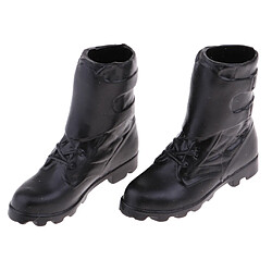 1/6 Femmes Chaussures Bottes Courtes Accessoires pour 12'' Corps de Figure d'Action