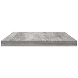 Acheter vidaXL Étagères murales 8 pcs sonoma gris 40x20x1,5 cm bois ingénierie