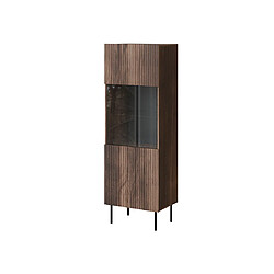 Bestmobilier Franco - vitrine - bois - 183 cm