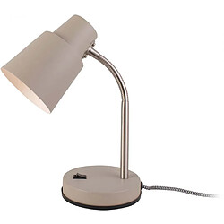 Lampe de table Scope - Gris chaud - 12 x 20 x 30 cm - LEITMOTIV