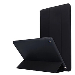 Etui en PU + silicone avec support tri-pliure noir pour votre Apple iPad 10.2 (2019) 