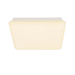 Applique et plafonnier intérieur carré blanc SIMA avec LED, 24W, 3000K, variable - SLV