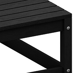 Acheter vidaXL Canapé d'angle de jardin coussins anthracite Bois de pin massif