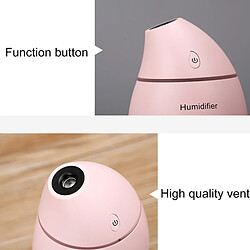 Avis Wewoo Humidificateur d'air de bureau silencieux de forme de mangue portative créatrice de 2W avec la lumière de LED, capacité: 160ml, DC 5V blanc