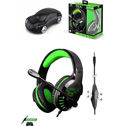 Casque Gamer Pro H3 pour Xbox One - Series X | S - PC / Stéréo / Xbox Edition Spirit of Gamer + Souris SF Porsche