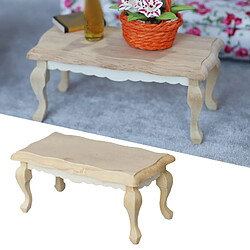 Acheter Mini table en bois 1/12 jouets de meubles de maison