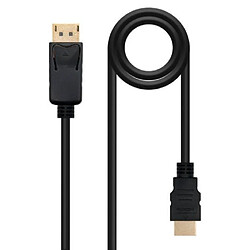 ? Câble convertisseur Displayport/M vers Hdmi/M - 1,5 M · Noir 