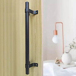 Secury-T Poignée de porte coulissante type Atelier 140 mm gris foncé