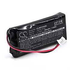 vhbw Li-Polymère batterie 500mAh (3.7V) pour casque écouteurs casque micro sans fil Midland BT City, C929.01