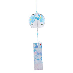 windchime en verre de style japonais suspendus bénédiction cloches carillons éoliens maison 17