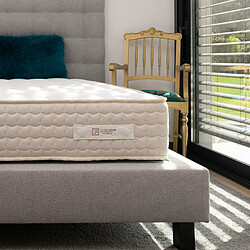 Avis LUXURY LITERIE Matelas 180x200 cm, Sublime, 20cm, mémoire de forme, indépendance du couchage, face été/hiver