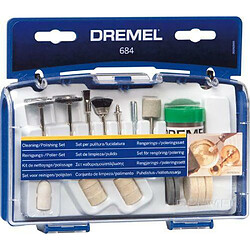 DREMEL Jeu de 20 pièces nettoyage/polissage 684