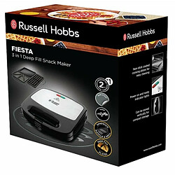 Avis RUSSELL HOBBS 24540-56 - Appareil a croque monsieur - Sandwich Maker 3 en 1 - 750 W