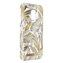 Coque Samsung Galaxy S9 Résistante Magnétique Platinum Leaves Ideal of Sweden