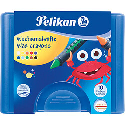 Pelikan crayons de cire 655/10, avec gaine, rond () 