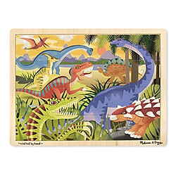 Melissa & Doug - 19066 - Puzzle En Bois - Dinosaures