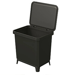 Poubelle de recyclage Keden SYSTEMA - 29 litres, noir