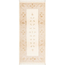 Vidal Tapis de couloir en laine 201x84 beige Darya 