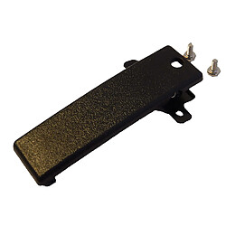 vhbw Clip de ceinture pour radio Kenwood TH-26, TH-27, TH-28, TH31AT, TH31BT, TH41AT, TH41BT, TH-42, TH-42A, TH-42AT, TH-42E, TH-45, TH-46 