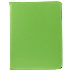 Wewoo Smart Cover vert pour nouvel iPad 3 Étui en cuir pivotant de 360 degrés avec fonction de veille / réveil et support