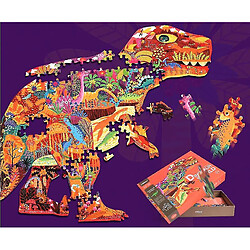 Universal Puzzle dinosaure intestin pour enfants Puzzle dessin jouet éducatif précoce (orange) 