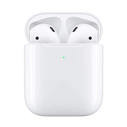 Apple Auriculares AirPods 2 con carga inalámbrica MRXJ2TY/A blanco