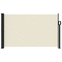 Avis Maison Chic Auvent latéral rétractable | Store latéral | Brise-vue latéral crème 120x300 cm -GKD31136