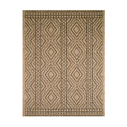 Avril Paris Tapis extérieur - 80x300cm - naturel - 100% polypropylène résistant aux UV - 1400 gr/m2 - CASSI