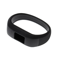 vhbw bracelet TPE pour enfant compatible avec Garmin Vivofit 3, JR, JR2 montre connectée - noir