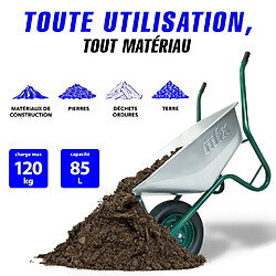 MTX - Brouette professional 85L - jusqu'à 120 kg