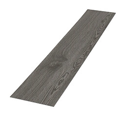 ML-Design Revêtement de sol PVC lame vinyle adhésif gris aspect chêne 4,46 m² 32 planches 