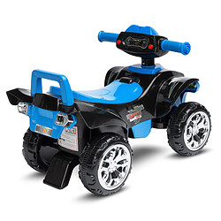 Avis Iso Trade RAPTOR Quad porteur pousseur musical enfant à partir de 18 mois Bleu