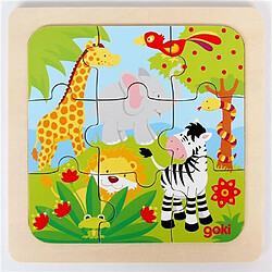 Avis RedMiter Puzzle En Bois Animaux De La Jungle Pour Enfants 2 Ans