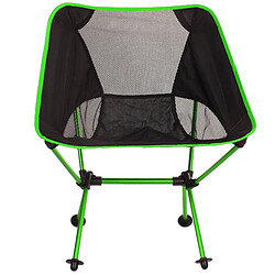 Wewoo Chaises de plage Fauteuil camping pliant portatif en plein air inclinaison dossier d'alliage d'aluminium pêche chaise 