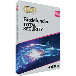 Bitdefender Total Security - 1 an - 5 appareils BITDEFENDER Total Security - 1 an - 5 appareils