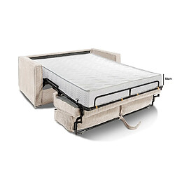 Avis Inside 75 Canapé convertible express 140 MAJORQUE matelas 18cm sommier lattes twist bleu nuit