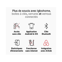 Igloohome Serrure connectée Smart Mortise - Serrure Connectée