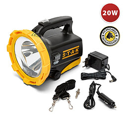 VELAMP TRAINSPOTTING Phare rechargeable 20W LED CREE XHP, 1600Lm, IP43