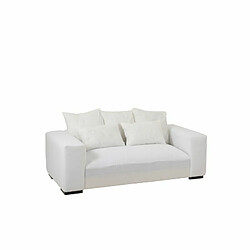 Paris Prix Canapé Design 5 Coussins Monaco 217cm Blanc