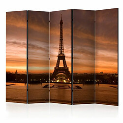 Paris Prix Paravent 5 Volets Eiffel Tower at Dawn 172x225cm