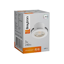 BRAYTRON Mini spot LED rond blanc 3W 6500K IP54