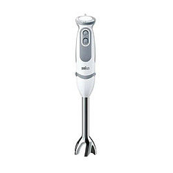 Mixeur plongeant 1000w blanc/gris - mq5207wh - BRAUN