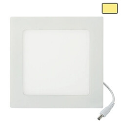 Wewoo Dalle LED Ampoule Lanternes 12W Chaud Blanc, Flux Lumineux: 880lm, Taille: 17.1cm x 17.1cm x 1.7cm 