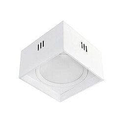 HOROZ ELECTRIC Plafonnier LED carré 10W 700lm 4200K Blanc