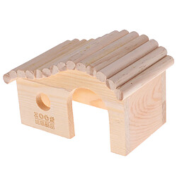 maison nid de cage de lit pour petit animal animal hamster cobaye château jouet # 3 pas cher