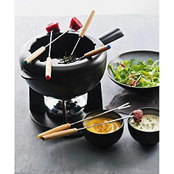 Avis Staub 40511-971-0 Service à Fondue Fonte Noir Mat 24,3 x 18,7 x 10 cm