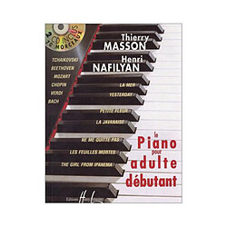 Piano pour adulte débutant avec 2 CD